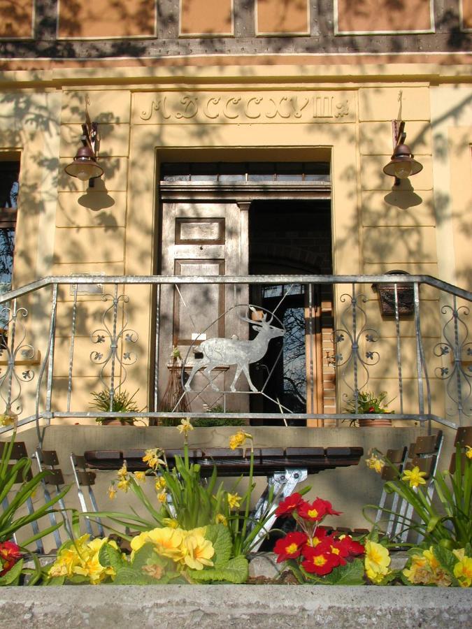 Gasthof Pension Zum Goldenen Hirschen Burgbernheim Εξωτερικό φωτογραφία
