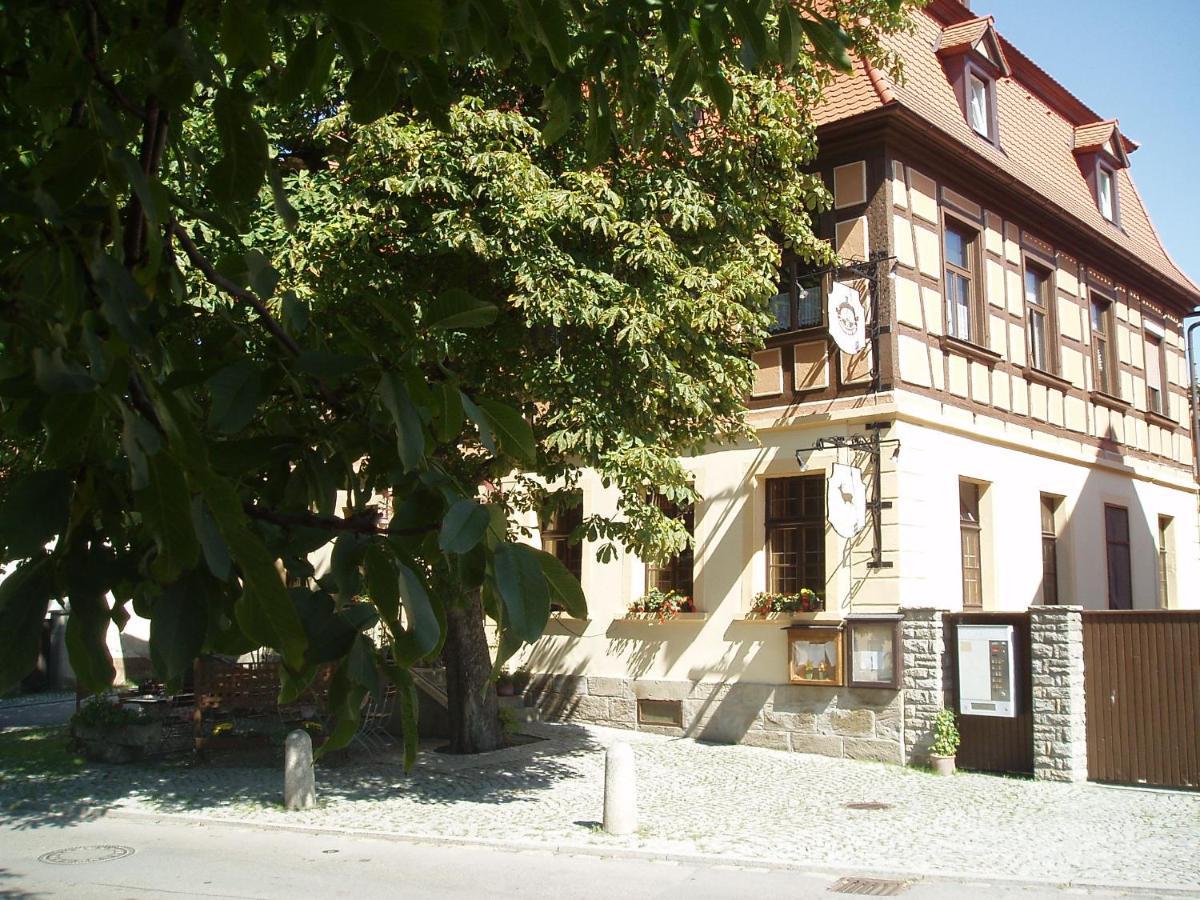 Gasthof Pension Zum Goldenen Hirschen Burgbernheim Εξωτερικό φωτογραφία